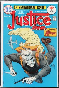 Justice, Inc. #1 (1975) The Avenger [Key Issue]