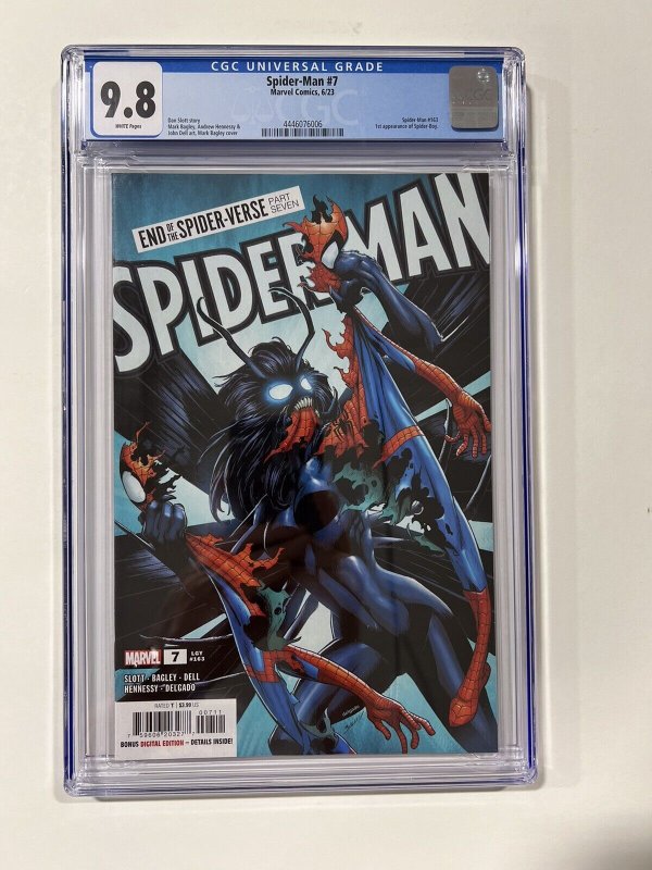 Spider-Man 7 CGC 9.8 2023 Marvel Comics