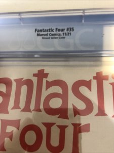 Fantastic Four (2021) #35 (CGC 9.8) Renaud Variant Cover M. Waid Story Census 3!
