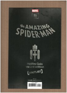 Amazing Spider-man #29 Marvel Comics 2023 Hellfire Gala Variant NM- 9.2