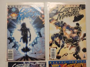 4 Captain Marvel Marvel Comic Books #24 25 26 27 37 RC43