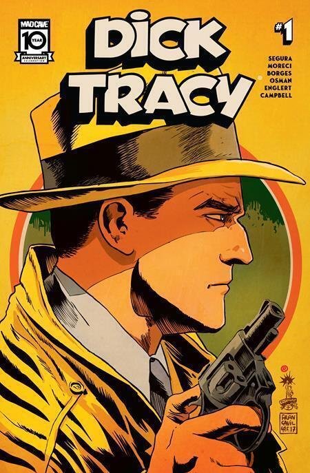 Dick Tracy #1 Cvr E Inc 1:10 Francesco Francavilla Var Mad Cave Comic Book