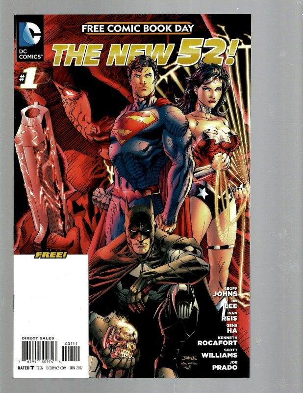 11 Comics Infinite Crisis '06 1 Final Crisis 1 1 1 1 1 The New 52 #1 + more J438