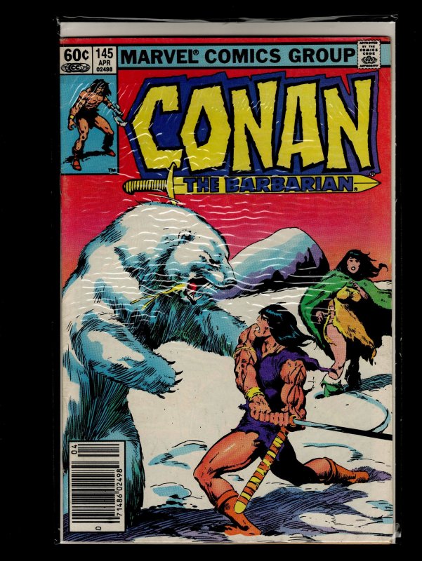 Conan the Barbarian #132,136,141,144,145 (1982)