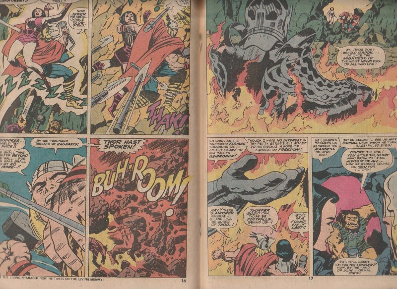 Marvel Spectacular # 10  Representing Thor # 169 - The Troll Kingdom Invades !