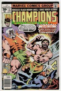 CHAMPIONS #12-13, VF, Hercules, Ghost Rider, Black Widow, Angel, John Byrne