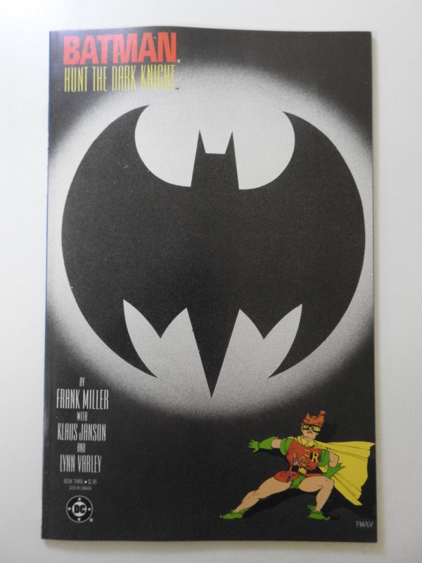 Batman: The Dark Knight #3  (1986) Sharp VF-NM Condition!
