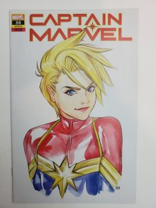 Captain Marvel #30 Peach Momoko Anime Variant