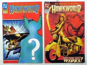 Hawkworld Lot of 2 #25, 28 (1992) DC Comics Hawkman 1st Print Comic Books