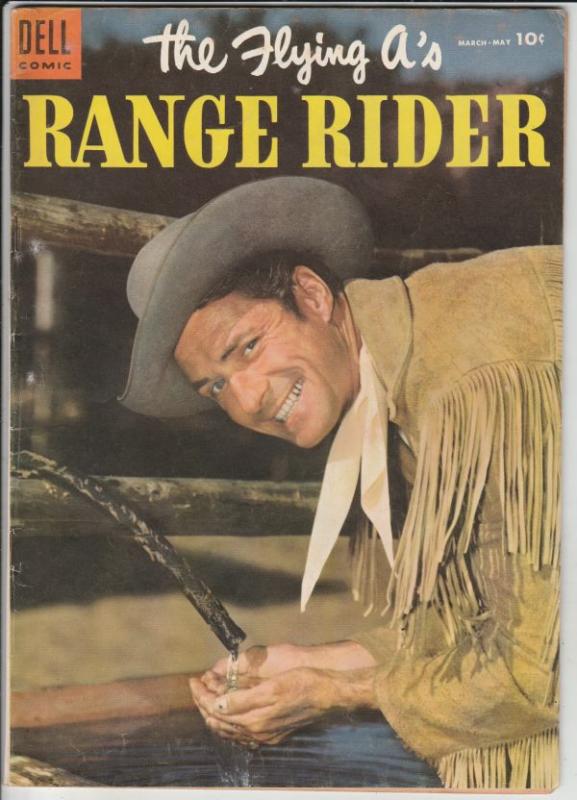 Flying A's Range Rider #9 (Mar-55) FN/VF Mid-High-Grade Range Riders