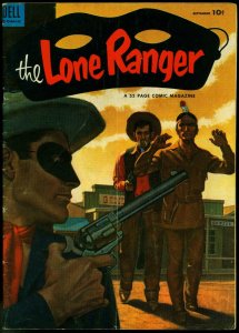 THE LONE RANGER #63-1953-DELL-TONTO-SILVER-SILVER BULLET-STAN MUSIAL AD-vg