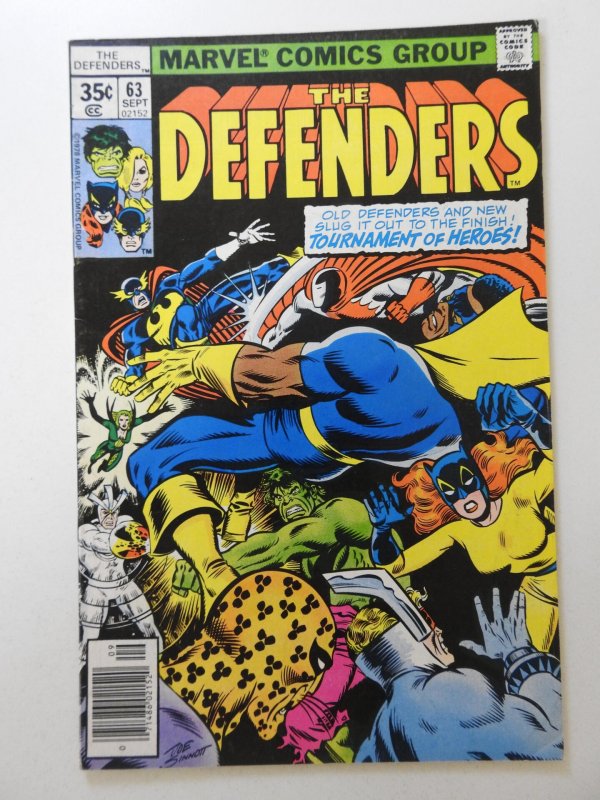 The Defenders #63 (1978)  Sharp VG+ Condition!