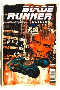 BLADE RUNNER Origins #1 Robert Hack Cover D (Titan 2021)