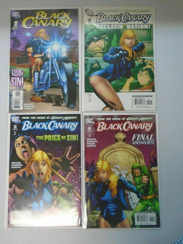 Black Canaray set #1-4 8.0/VF (2007 3rd Series)