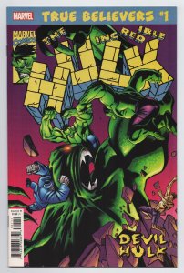 Incredible Hulk #12 [2000] True Believers Reprint | 1st App Devil Hulk (VF/NM)