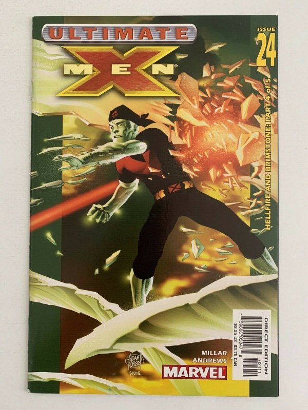 Ultimate X-Men #24 Hellfire & Brimstone Part 4 (2001 Marvel Comics) NM 