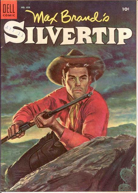 SILVERTIP F.C. 608 F-VF  1954 COMICS BOOK