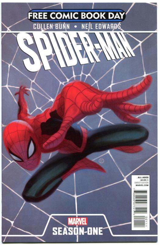 SPIDER-MAN SEASON ONE 1, NM, FCBD, 2012, more FCBD in store