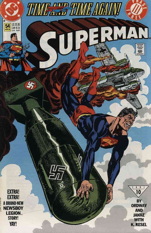 Superman (2nd Series) #54 VF/NM ; DC