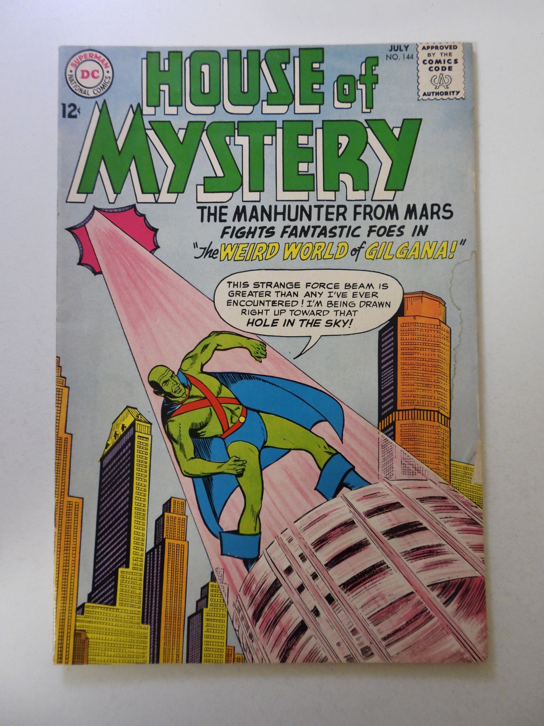 House Of Mystery Vg Condition Moisture Damage Comic Books Silver Age Dc