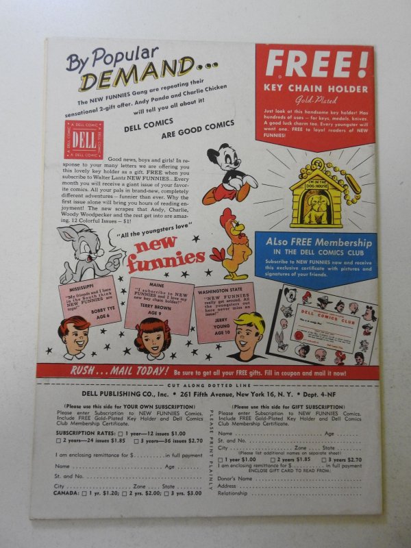 Walter Lantz New Funnies #182 (1952) FN/VF Condition!