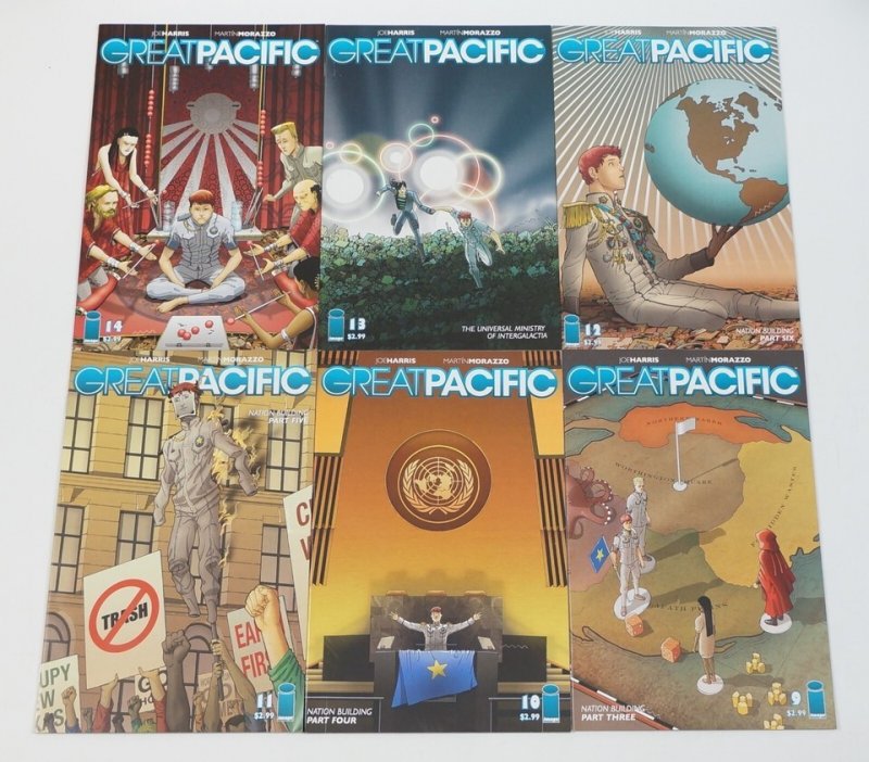 Great Pacific #1-18 VF/NM complete series + 4 Phantom variants ; Image (19AA)