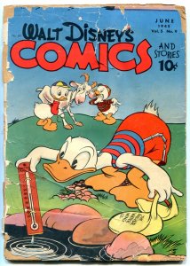 Walt Disney's Comics and Stories #57  1945 - Dell  -P - Comic Book