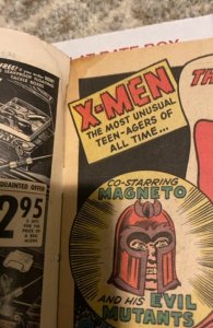 The X-Men #7 (1964) the second blob app see dewcription