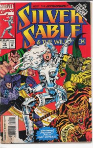 Silver Sable and the Wild Pack #16 (1993) Silver Sable and the Wild Pack