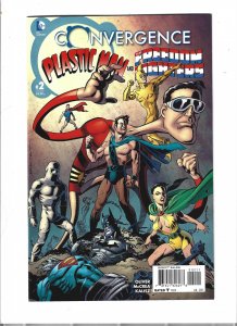 Convergence Plastic Man and the Freedom Fighters #1 Chip Kidd Cover & 2 rsb2