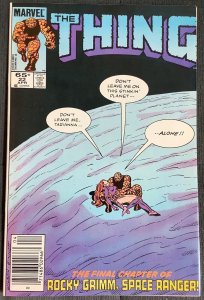 The Thing #22 Newsstand Edition (1985, Marvel) NM-