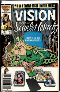 The Vision and the Scarlet Witch #9 Newsstand Edition (1986) The Vision