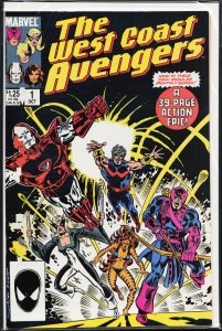 West Coast Avengers #1 (1985) West Coast Avengers / Avengers West Coast