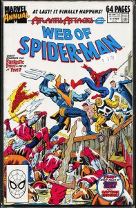 Web of Spider-Man Annual #5 Direct Edition (1989) Spider-Man