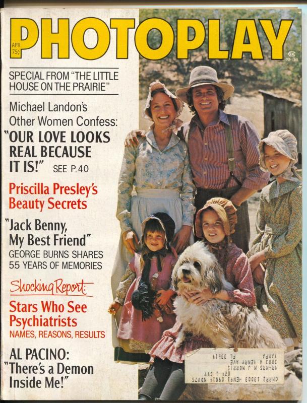 Photoplay-Jack Benny-George Burns-Michael Landon-Feb-1975