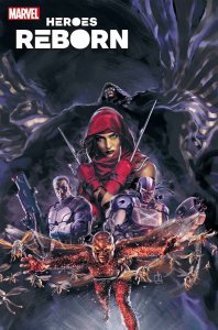 Heroes Reborn Squadron Savage #1 Blatt Var Marvel Comics Comic Book