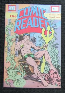 1979 THE COMIC READER Fanzine #166 FVF 7.0 Namor / Deathlok by George Perez