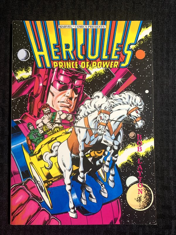 1988 HERCULES Prince of Power by Bob Layton SC TPB VF 8.0 1st Marvel Comics