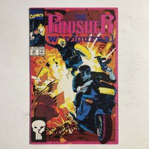 Punisher War Journal 30 1991 Signed by Mark Texeria Marvel VF very fine 8.0