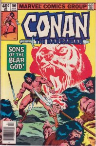 Conan the Barbarian #109 (Newsstand) VG ; Marvel | low grade comic April 1980 Be