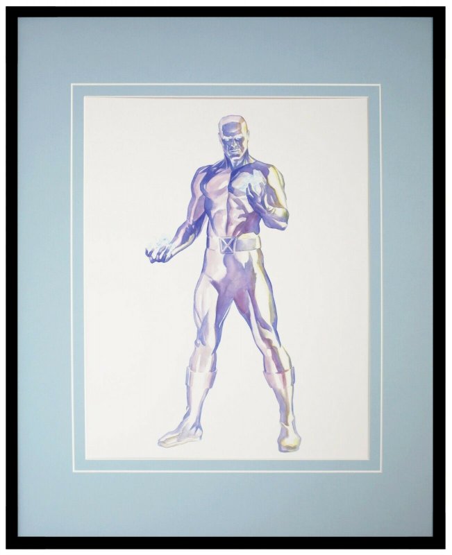 Iceman Framed 16x20 Alex Ross Official Marvel Poster Display X-Men