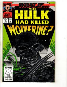 What If ? # 50 NM Marvel Comic Book Hulk Had Killed Wolverine X-Men Storm CR54A