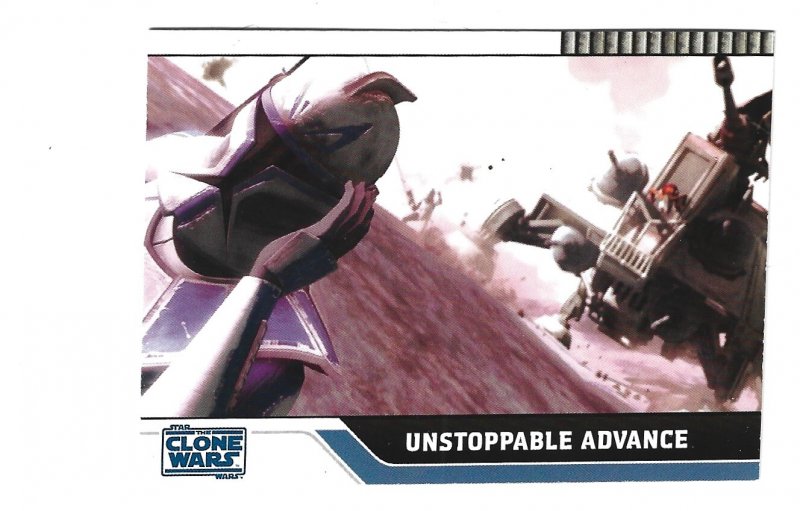 2008 Star Wars: The Clone Wars #45 Unstoppable Advance
