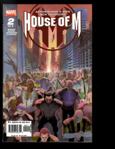 8 House of M Marvel Comics # 1 2 3 4 5 6 7 8 RP1