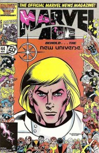 Marvel Age #44 VF ; Marvel | 25th Anniversary Frame cover