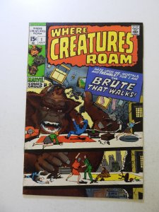 Where Creatures Roam #1 (1970) VF- condition