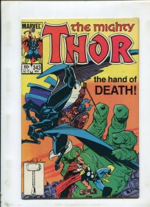 THE MIGHTY THOR #343 (9.2 OB)