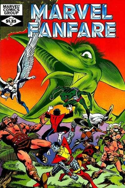 Marvel Fanfare (1982 series) #3, VF+ (Stock photo)