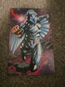 Silverhawks #1 Cover Zb 1:30 Borges Virgin Dynamite NM