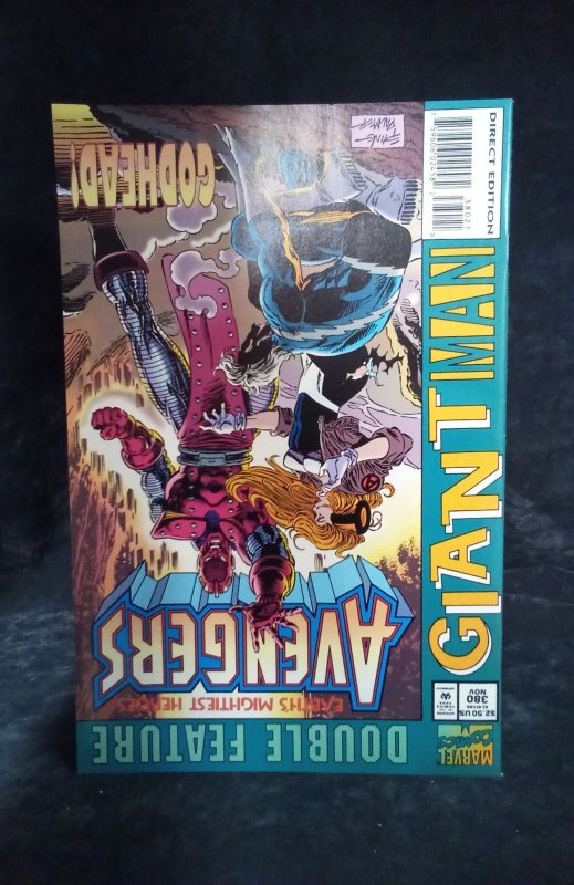 Marvel Double Feature...The Avengers/Giant-Man #380 Direct Edition (1994)
